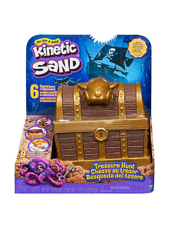 Kinetic sand set for children 3 kg - type I