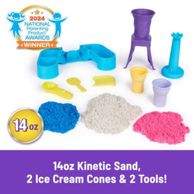Kinetic Sand Soft Serve Station Toys Character George at ASDA