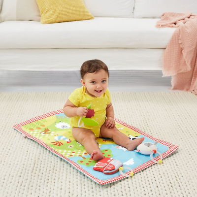 tummy time pillow asda