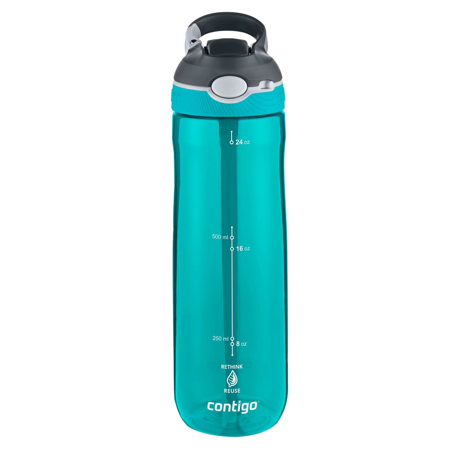 Contigo Turquoise Ashland Autospout Water Bottle Tritan Renew - Scuba