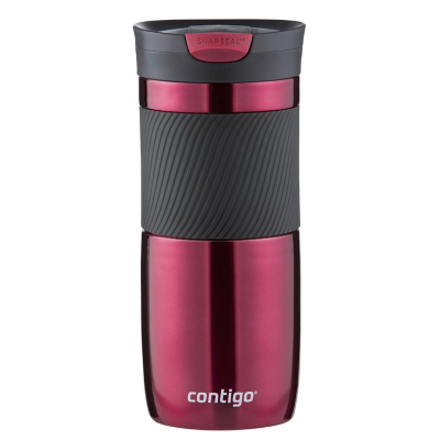 George Contigo Byron SNAPSEAL Travel Mug - Vivacious - Pink