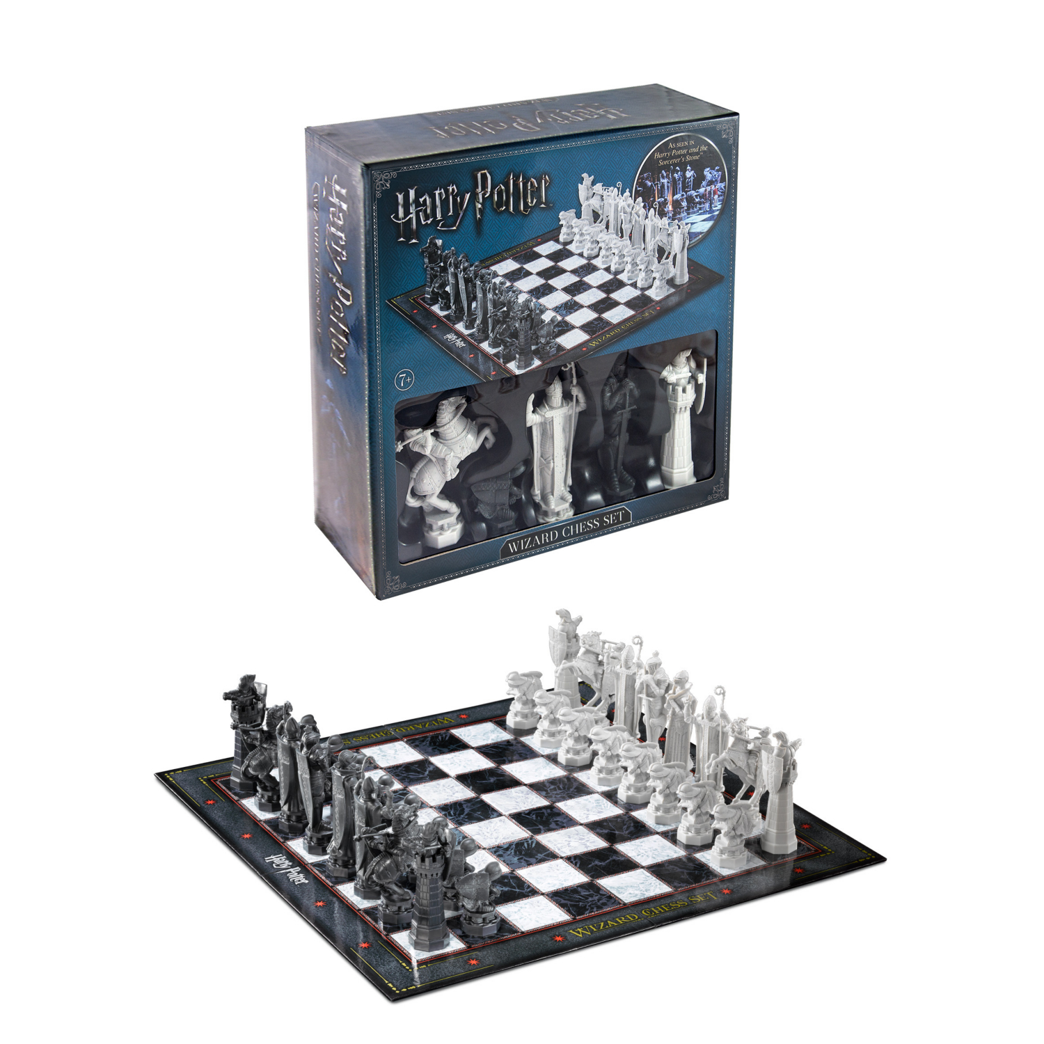 Harry Potter Black & White Wizard Chess Set