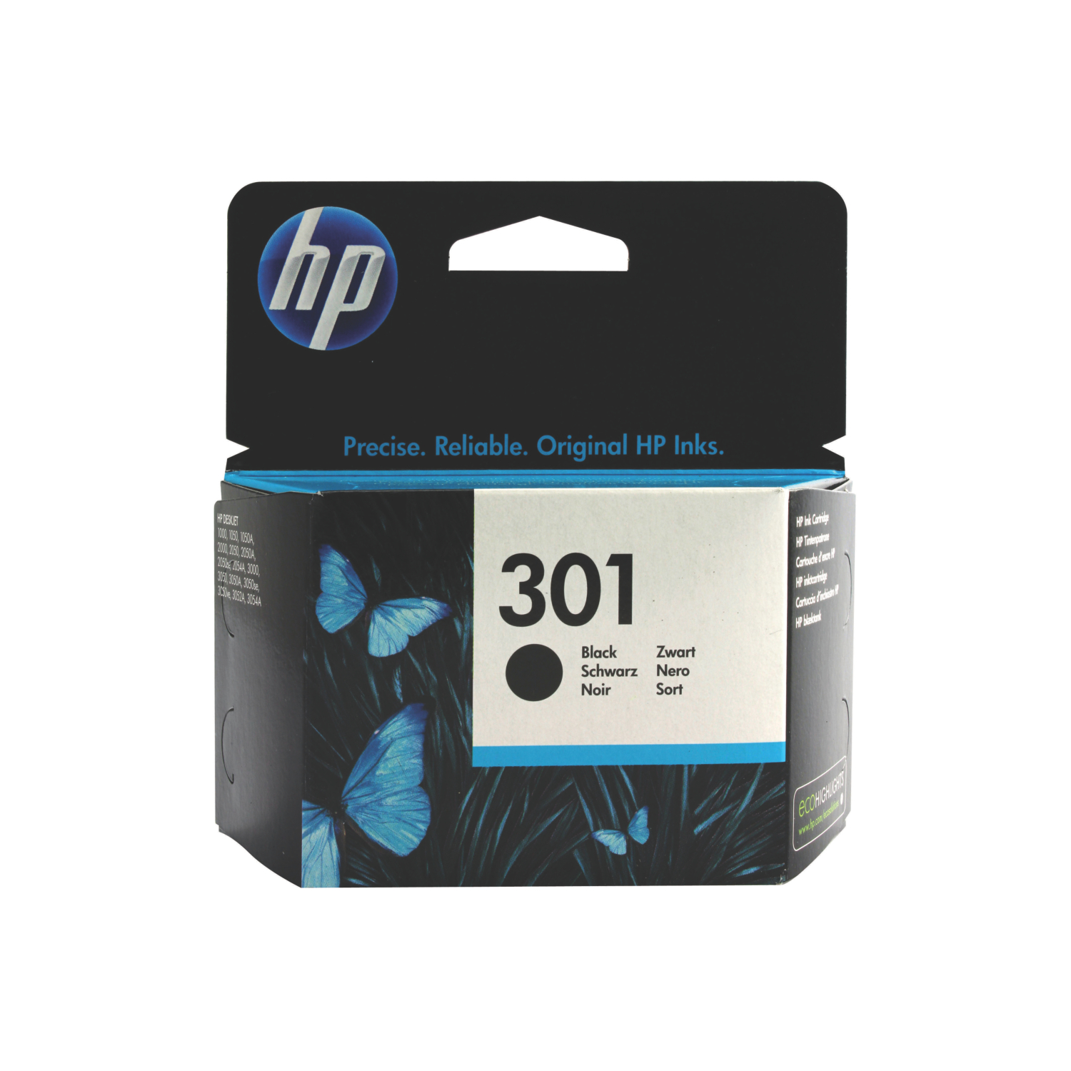 George Black Hp 301 Ink Cartridge