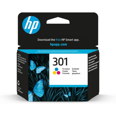 George HP 301 Tri Colour INKjet Cartridge - Multi