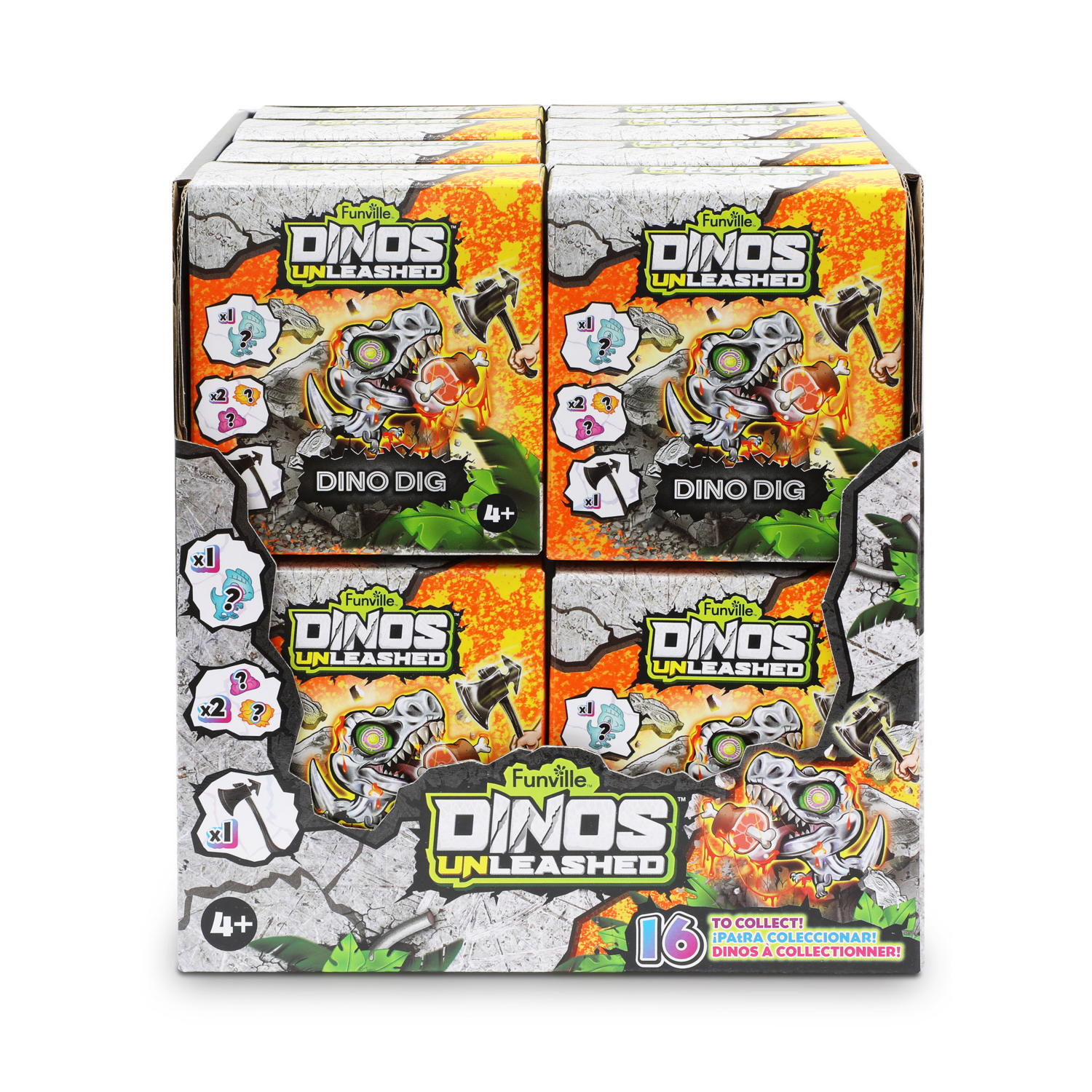 George Multi Dinos Unleashed Dino Dig