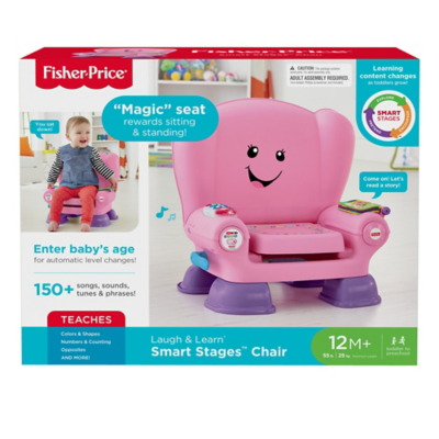 fisher price laugh and learn smart stages chair