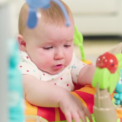 pink rainforest jumperoo