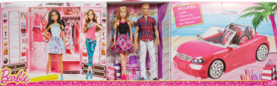 Barbie Car And Closet Kids ASDA Direct