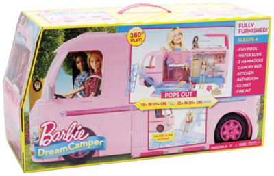 asda barbie van