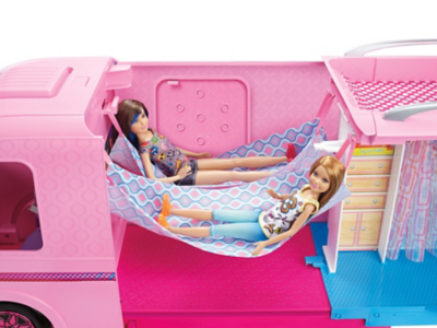 barbie camper van asda