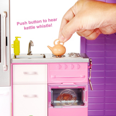 barbie kitchen playset asda