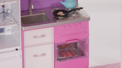 barbie kitchen asda
