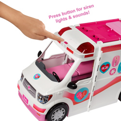 Barbie Care Clinic Ambulance and 