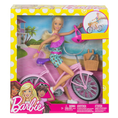 bicycle barbie doll