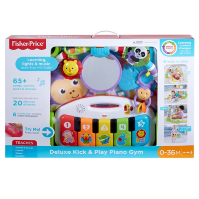 fisher price kick and play piano asda