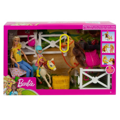 Barbie Dolls and Horses and Accessories 