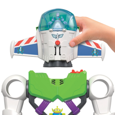 imaginext buzz lightyear robot asda