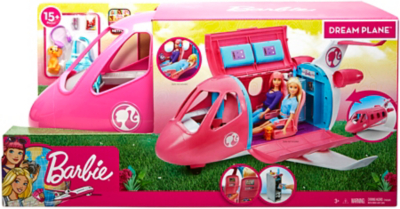 barbie plane asda