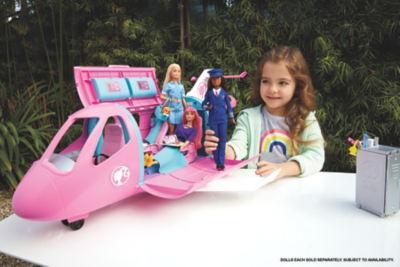 barbie plane asda