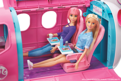 asda barbie plane