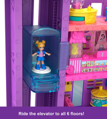 polly pocket mega mall asda