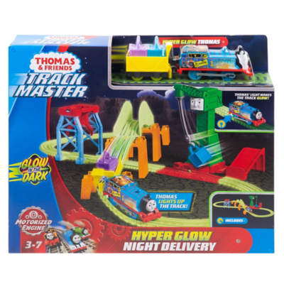 thomas and friends trackmaster hyper glow night delivery