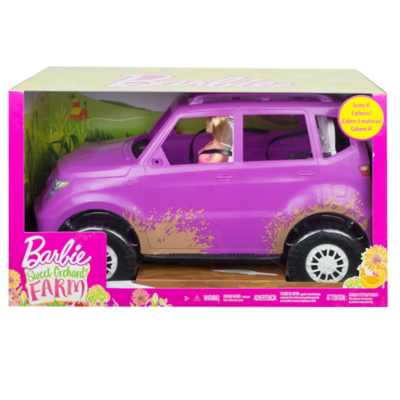 barbie and barbie car