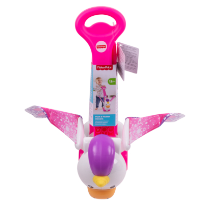 fisher price push and flutter unicorn