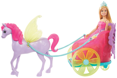 barbie dreamtopia carriage asda