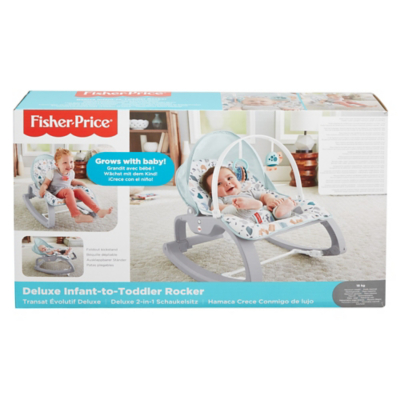fisher price deluxe infant to toddler rocker