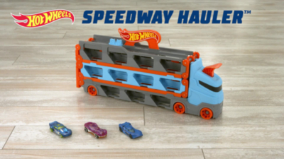 Hot Wheels Speedway Hauler Toys & Character at ASDA