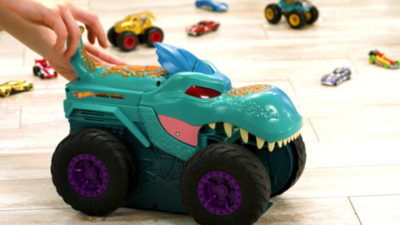 Hot Wheels Monster Trucks Car Chompin' MegaWrex Vehicle Toys