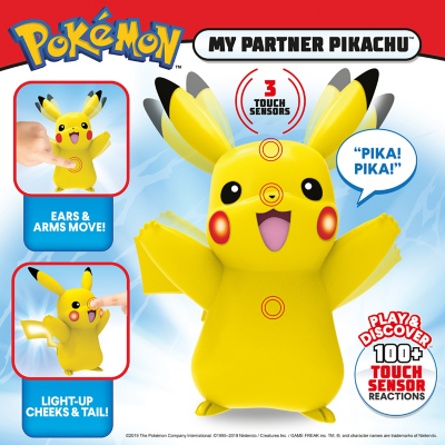 pikachu teddy asda