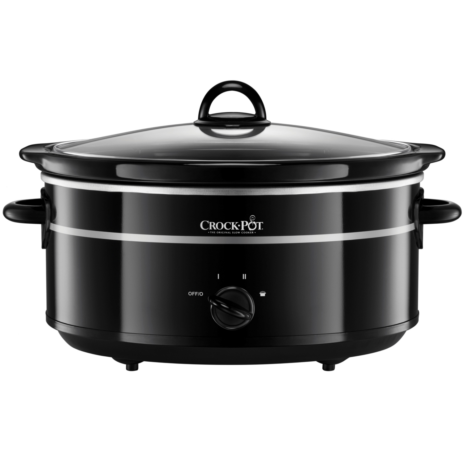 Crock-Pot Black 6.5L Slow Cooker Scv655b-Iuk