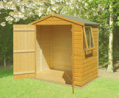 Fairwood Shiplap Double Door Garden Shed - 6 x 4 Sheds 