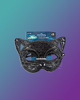 George black Halloween cat mask