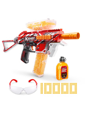 X-Shot Hyper Gel Trace Fire Blaster Toys Character George at