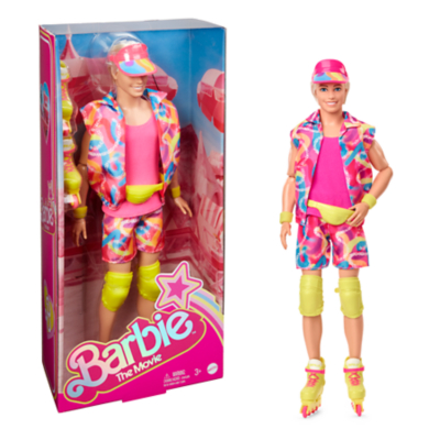 Barbie Movie Ken Rollerskate Doll Toys Character George at ASDA