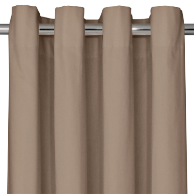Eyelet Curtains Mink Curtains & Blinds at ASDA