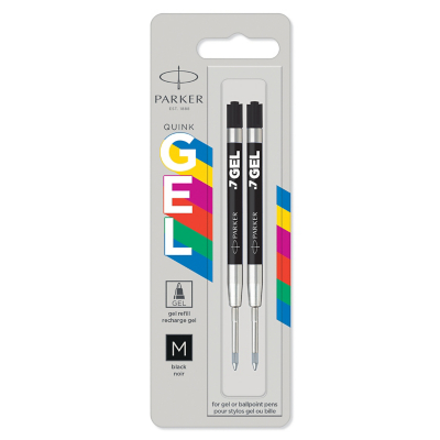 Parker Jotter Originals Gel Pen Refills Black Ink 2 Pack School
