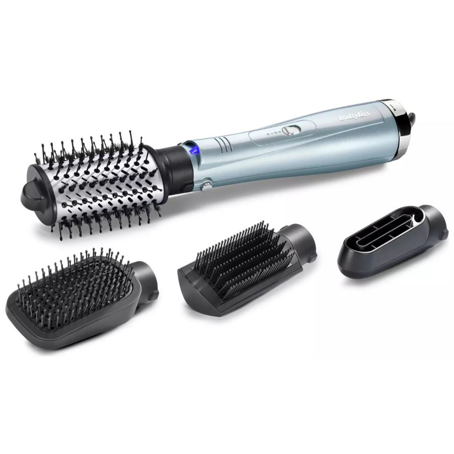 Babyliss Hydro-Fusion 4-In-1 Hair Dryer Brush, Blue - Image 7