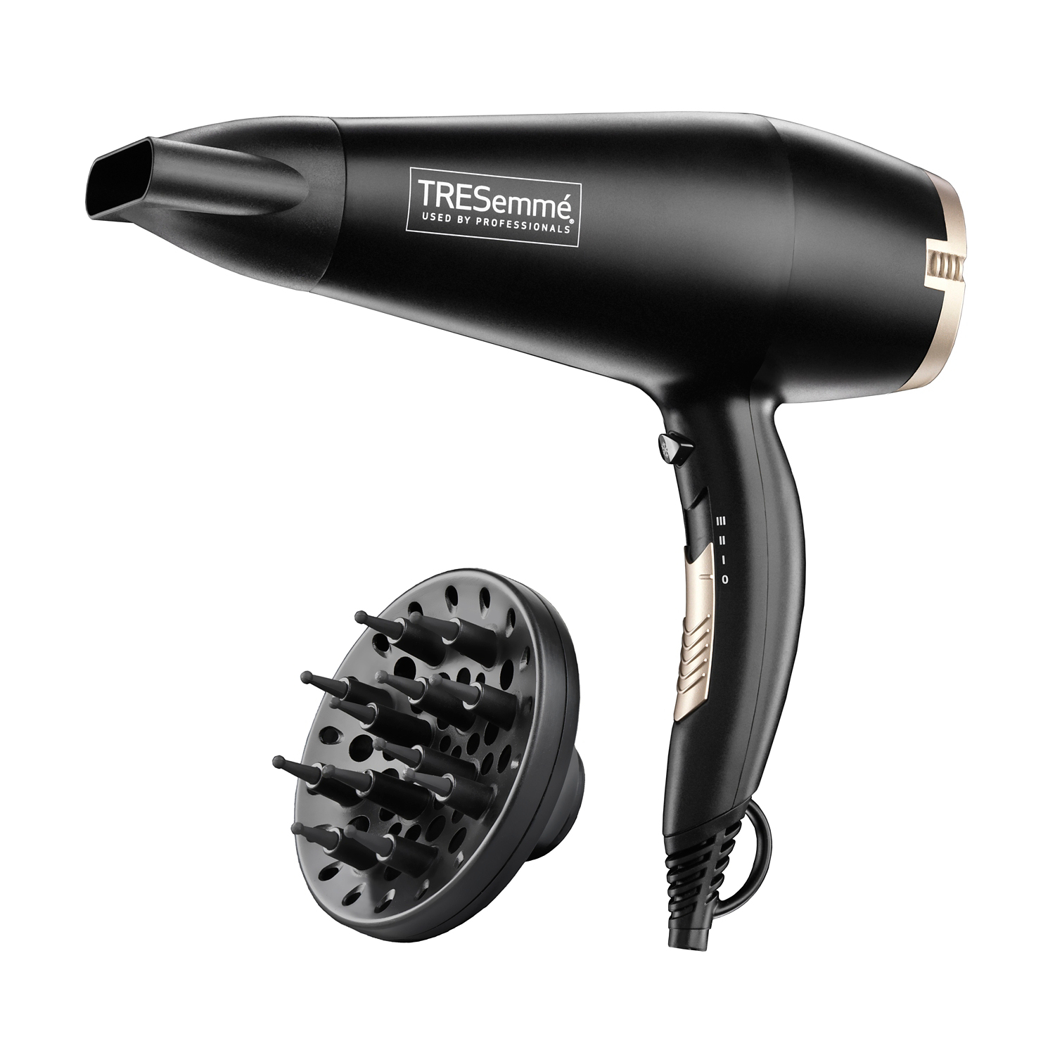 Tresemmé Black Salon Professional Diffuser Dryer 2200