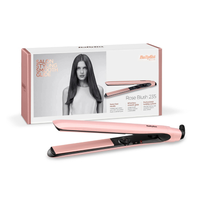 George BaByliss Rose Blush Straightener - Pink