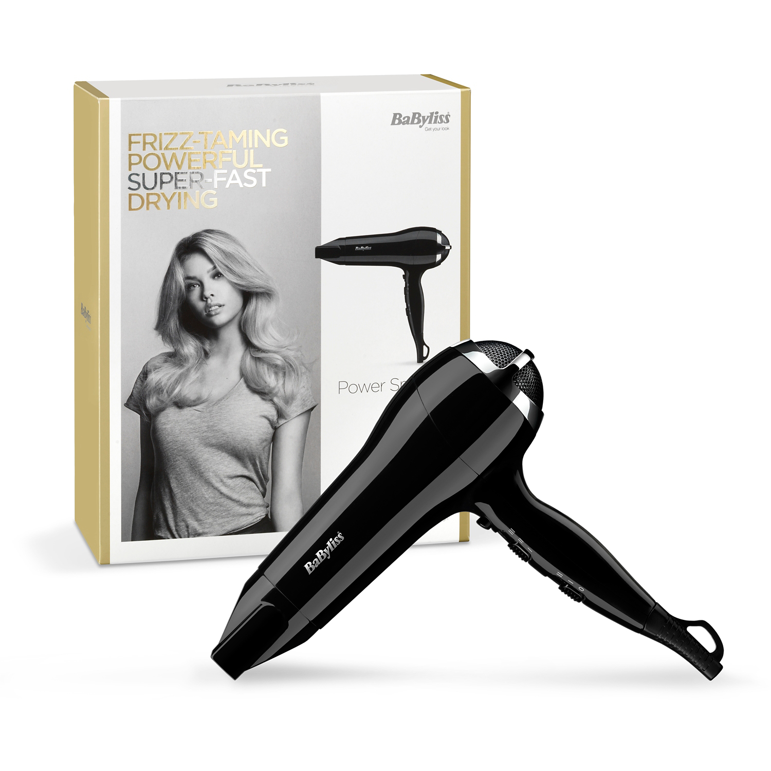 Babyliss Black Power Smooth 2400W Hair Dryer