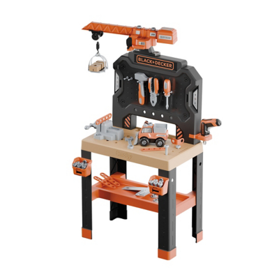 Smoby Black And Decker Builder Workbench, Multi