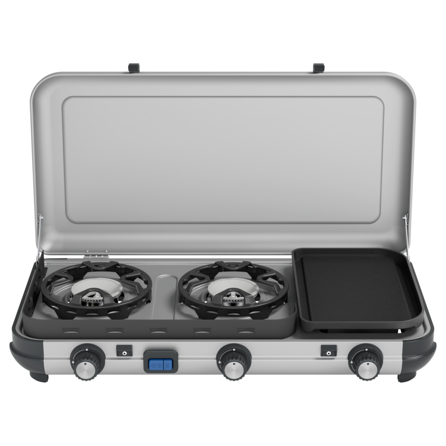 George Silver Campingaz Camping Kitchen 2 Multi Cook Stove