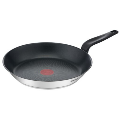 Tefal Primary 28cm Induction Frying Pan - Stainless Steel, Silver