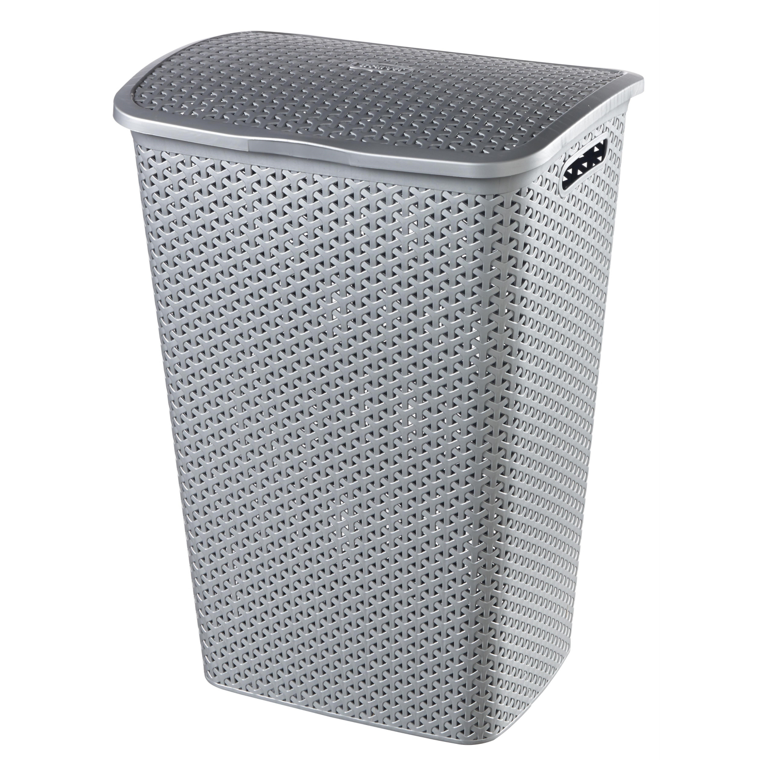 Curver Light/Grey My Style Laundry Plastic Storage Hamper 55 Litre
