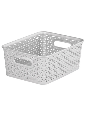 Curver My Style Small Basket Grey Home at ASDA