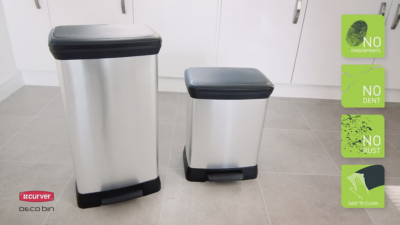 Mistral Flat Top Bin 50L Home at ASDA